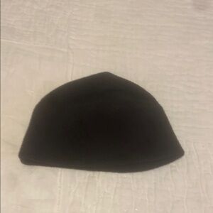 Classic Military Fleece Black Beanie. EUC.